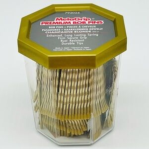 Metagrip Premium slip proof Bobby pins Champagne blonde